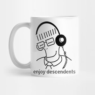 Descendents band cartoon style enjoyed music play design Mug